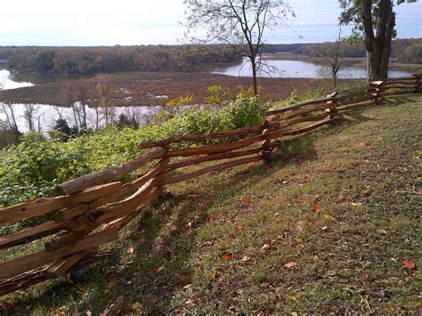 Black Locust Split Rail Fence Wood Split Rail Fencing Bark House