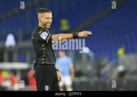 Rome Italy 07th May 2022 Referee Davide Massa During The 36th Day