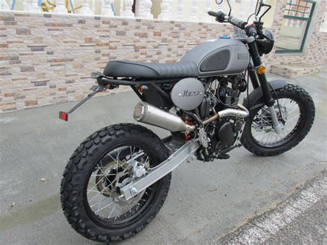 Bullit Hero 125 nova clássica scrambler cafe racer Moto kit Moto kit