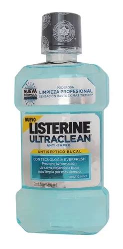 Enjuague Bucal Listerine Ultraclean Anti Sarro Ml Meses Sin Intereses