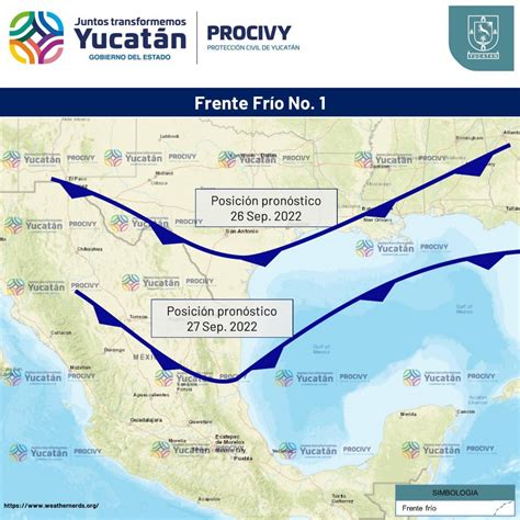 Primer Frente Frío de la Temporada Invernal