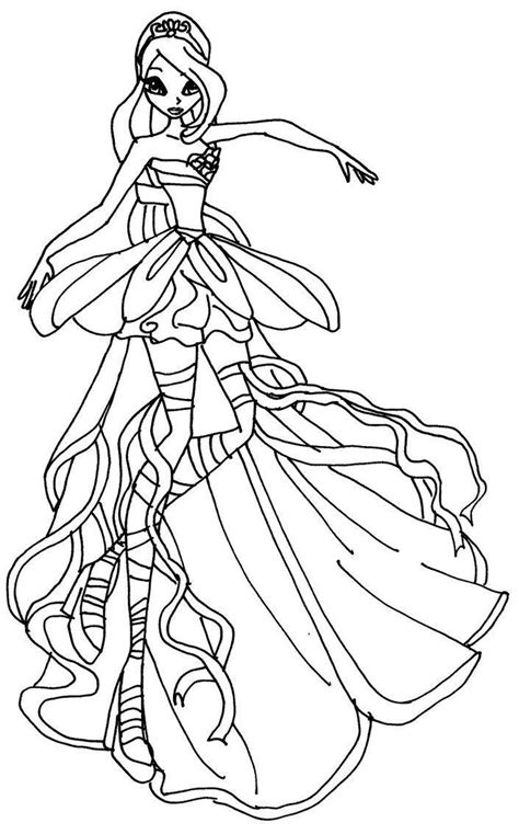 Winx Coloring Coloring Pages