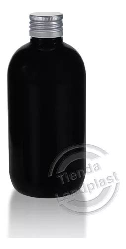 Envases Pl Sticos Pet Cc Negro Lyon Tapa Ciega Aluminio