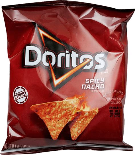 Download Doritos Spicy Nacho Flavored Chips Package