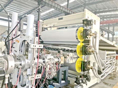 ABS HIPS Single Multi Layer Sheet Extrusion Line Single Screw Extruder