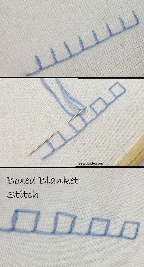 Blanket Stitch Guide: 11 Variations - SewGuide