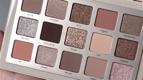 Natasha Denona I Need A Nude Palette Swatches YouTube