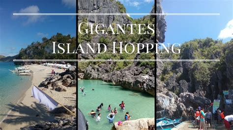 Gigantes Island Hopping Tour 2017 Iloilo Philippines Youtube