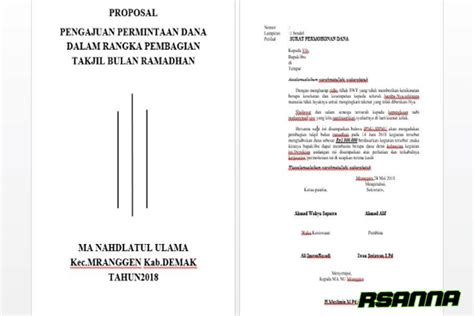 Contoh Pembuatan Proposal Pengajuan Dana Kegiatan Pdf