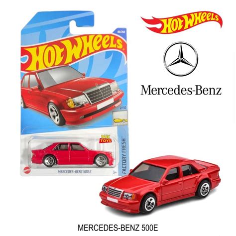 โมเดลรถเหลก Hot wheels MERCEDES BENZ E สแดง ลขสทธแท โมเดล รถ Hotwheels Lazada
