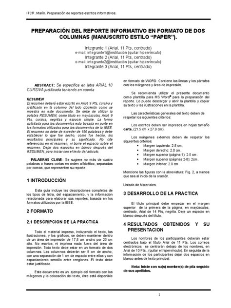 Plantilla IEEE | PDF | Soporte | Semiótica 