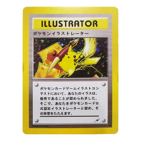 Pokemon Gam Karty Flash DIY Pikachu Illustrator Karty Gra Bitewna