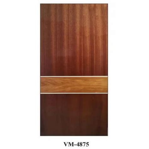 Teak Wood Interior Vm 4875 Natural Veneer Door At Best Price In