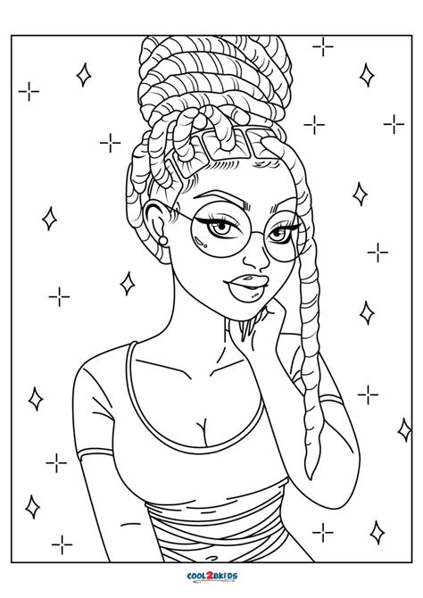 Free Printable Black Girl Coloring Pages For Kids