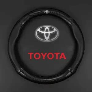 LAIFU Toyota Carbon Fiber Steering Wheel Cover Penutup Stereng Vios