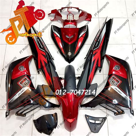 Yamaha LC 135 V7 Cover Set Red Pnp V4 V5 V6 V7 RM7 Drmk Red Exciter 87