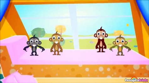 Hooplakidz Five Little Monkeys Song Video Dailymotion