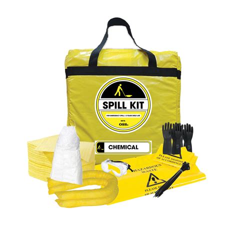 Spill Kit Hazchem 20 Litres Nylon Bag Type Best Chemical Co S