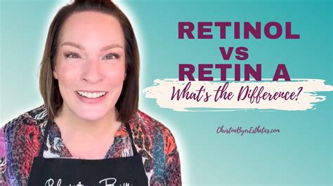 What You Should Know About Retinol Vs Retin A Youtube