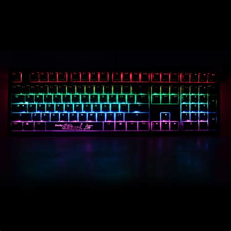 Ducky Channel Shine 6 Cherry Mx Rgb Black Clavier Pc Garantie 3