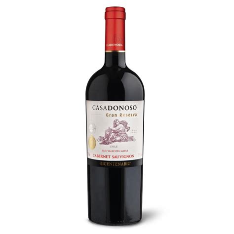 Casa Donoso Bicentenario Gran Reserva Cabernet Sauvignon 750 Cc Wine