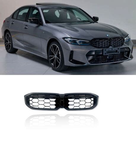 Front Grille Diamond Style Black For Bmw 3 Series G20 G21 Lci 2021 Ebay