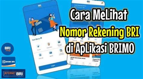 Cara Cek Nomor Rekening Di Brimo Rekening Lain Mutasi