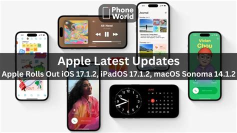 Apple Rolls Out Ios 17 1 2 Ipados 17 1 2 Macos Sonoma 14 1 2