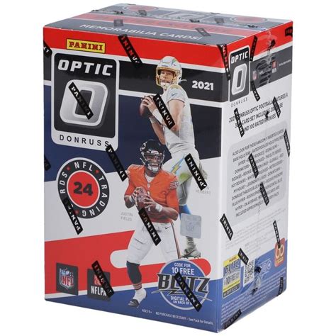 2021 Donruss Optic Football Factory Sealed Blaster Box Fanatics