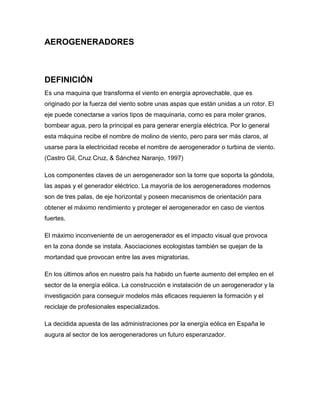 Ensayo Energia Eolica Pdf