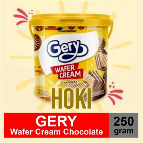 Jual Gery Wafer Cream Chocolate Jar 250gr Exp Juni 2025 Promo Halal