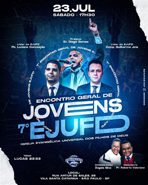 Pin Em Flyers Eventos Gospel