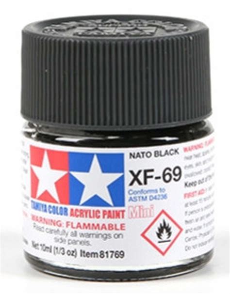 Tamiya Xf 69 Nato Schwarz Matt 23ml