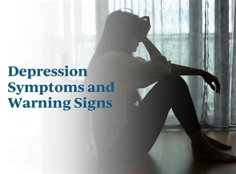 Common Warning Signs And Symptoms Of Depression