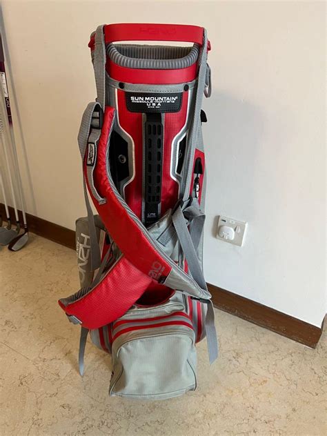 Sun Mountain H2no Lite Speed Stand Bag Golf Bag Sports Equipment