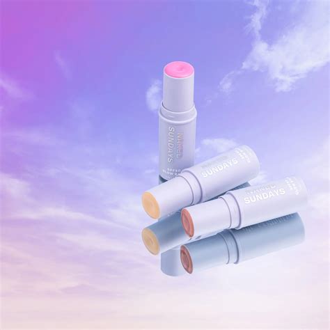 Naked Sundays SPF Sheer Glow Balm Sticks Trio Set Rosé Champagne