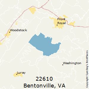 Bentonville (zip 22610), VA