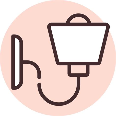 Light Wall Light Icon Vector On White Background 15267943 Vector Art