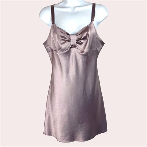Victoria S Secret Angels Satin Slip Nightie Lingerie Gem