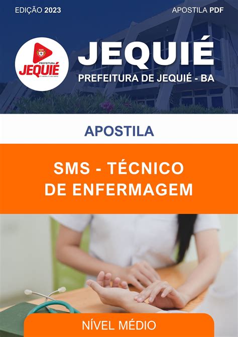 Apostila Concurso Pref Jequié BA 2023 Téc em Enfermagem SMS