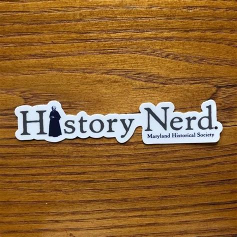 History Nerd Sticker With Harriet Tubman From The History List Store