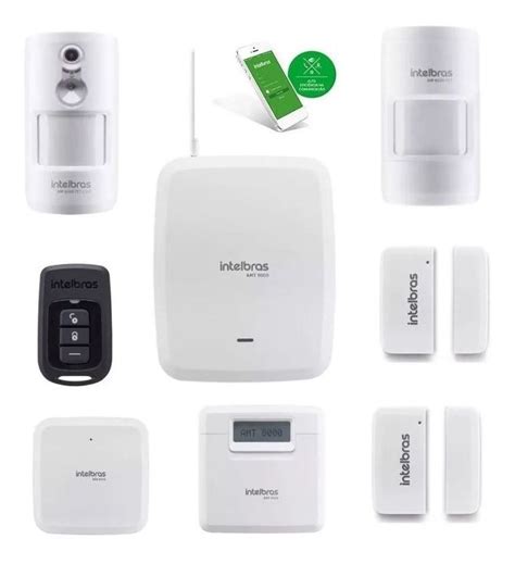 Kit Alarme Amt Wifi Sem Fio Sensores Intelbras Mercado Livre