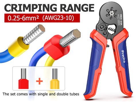 Ferrule Crimping Tool Kit Preciva Upgrade Double Single Ferrules