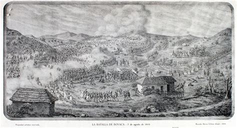 Batalla De BoyacÁ 7 De Agosto De 1819 Colombia