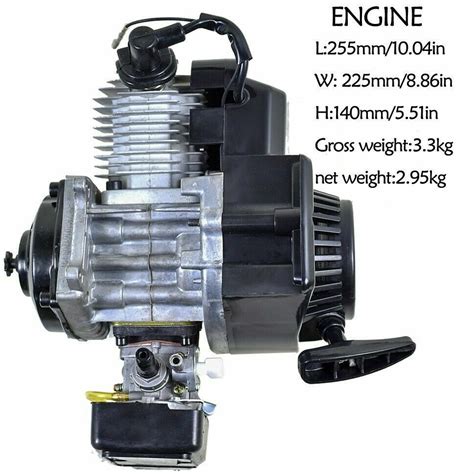 Cc Cc Stroke Engine Motor Kit For Pocket Dirt Quad Bike Scooter