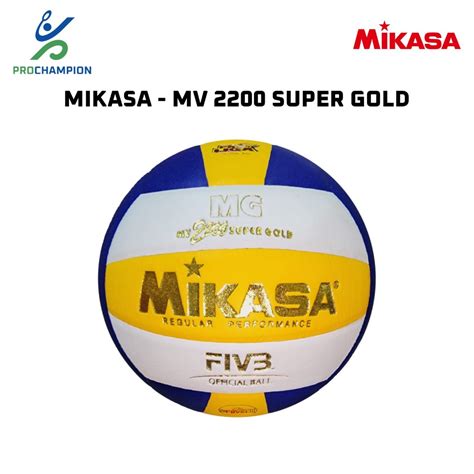 Jual Mikasa Mv 2200 Super Gold Bola Volly Voli Original Shopee Indonesia