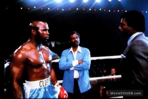 Rocky III Publicity Still Of Carl Weathers Mr T