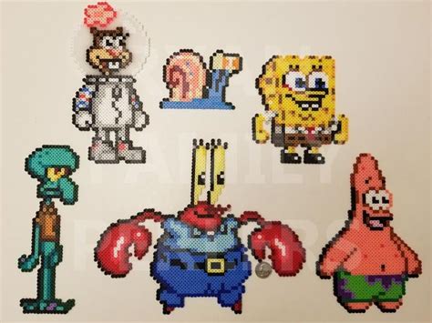 Spongebob Perler Bead Pattern Np