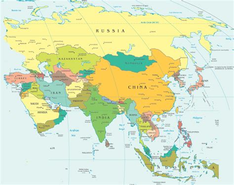 Map Of Europe And Asia Map Of Asia Map Of Europe Map Of Africa Map Of