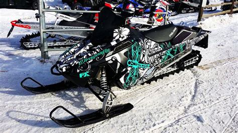 Polaris Rush Prormk Custom Sled Wraps Polaris Snowmobile Snowmobile